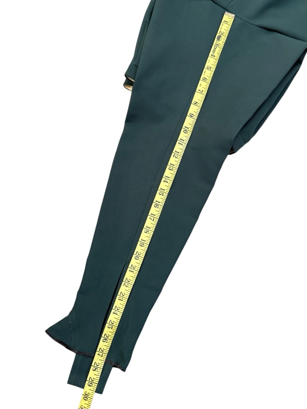 Vintage Spinnerin Swiss Wool Blend Alpine Stirrup Pants Green 16R Fits 26x27.5 - Picture 15 of 16